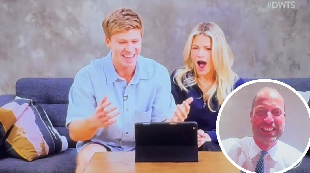 Ο Πρίγκιπας Ουίλιαμ σε cameo-έκπληξη στο «Dancing With the Stars» για να στηρίξει τον Ρόμπερτ Έρβιν - Το βίντεο που κάνει τον γύρο του διαδικτύου