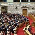 Συζήτηση στην Ολομέλεια της Βουλής της επίκαιρης ερώτησης του Προέδρου του ΠΑΣΟΚ-ΚΙΝΗΜΑΤΟΣ ΑΛΛΑΓΗΣ" Νίκου Ανδρουλάκη προς τον Πρωθυπουργό Κυριάκο Μητσοτάκη για την ενεργειακή πολιτική της κυβέρνησης, στο πλαίσιο της Ώρας του Πρωθυπουργού, Παρασκευή 27 Φεβρουαρίου 2026.