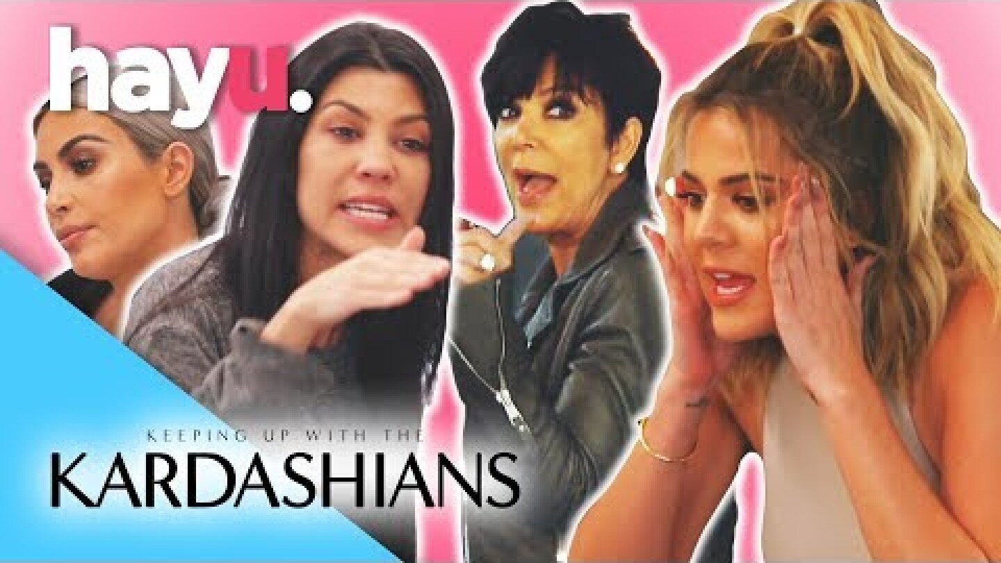 Best Kardashian Fights Part 1 | Keeping Up With The Kardashians