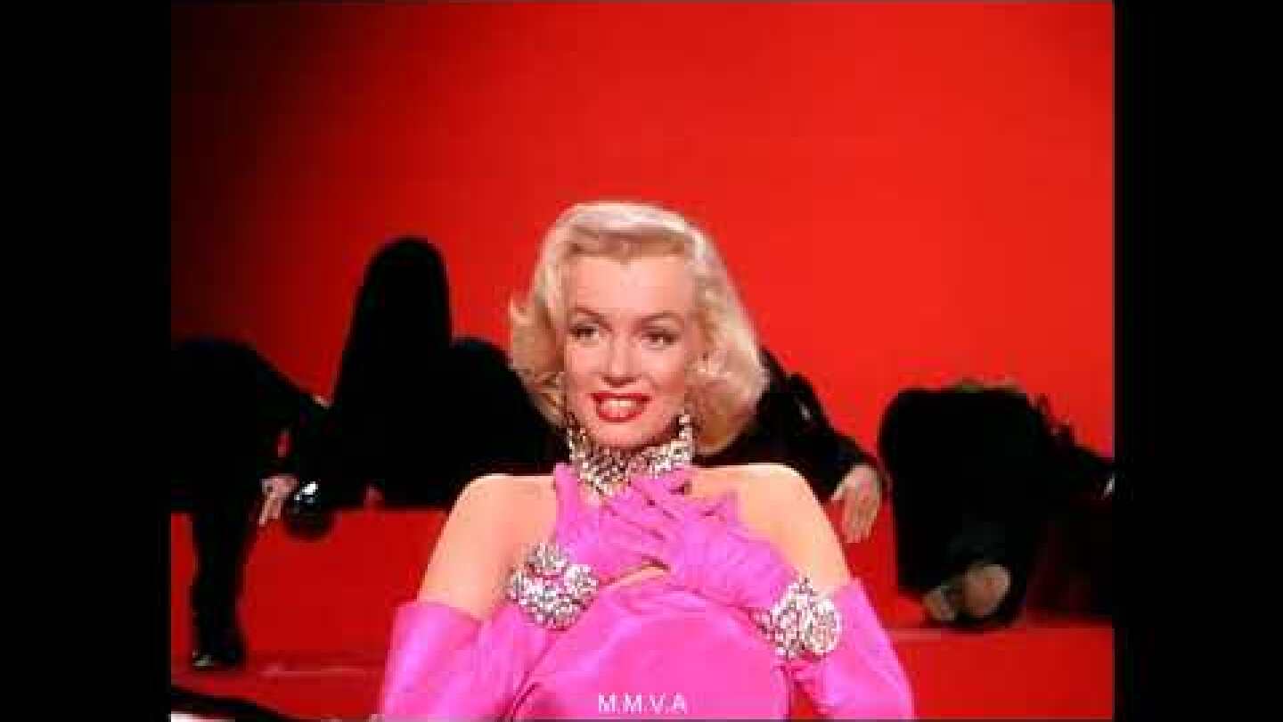 Marilyn Monroe in "Gentlemen Prefer Blondes" - "Diamonds Are A Girls Best Friend"