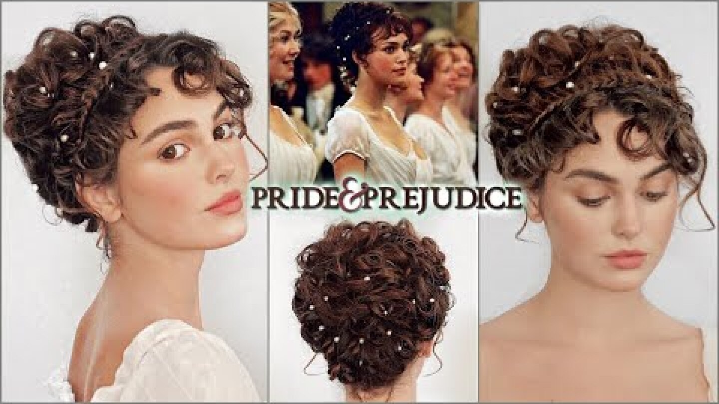 elizabeth bennet "pride & prejudice" makeup & hair tutorial