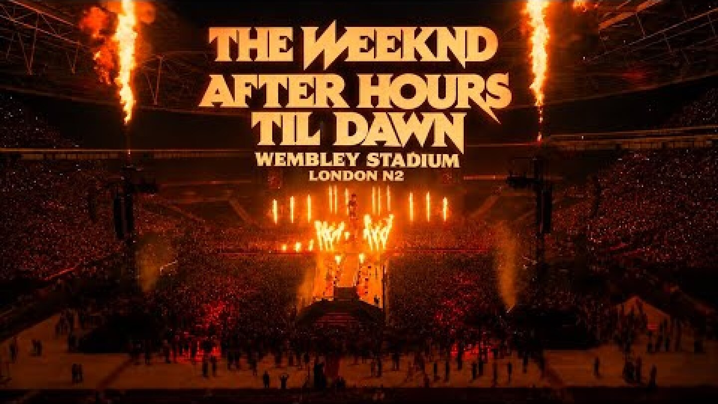 The Weeknd – After Hours Til Dawn Tour FULL CONCERT | Wembley Stadium London N2 |