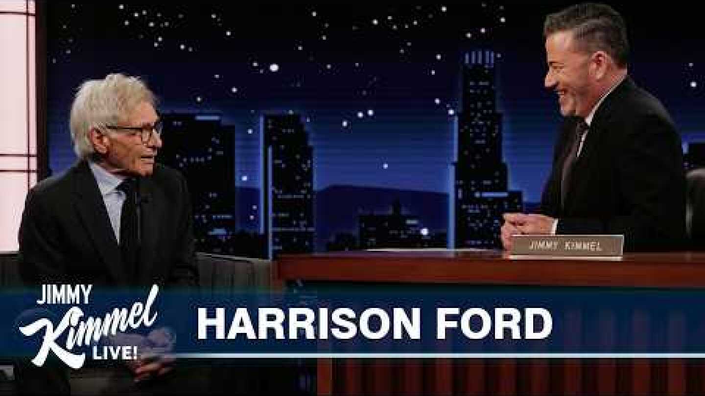 Harrison Ford on Working with Michael J. Fox on Shrinking & Making Love to His Own Film Soundtracks