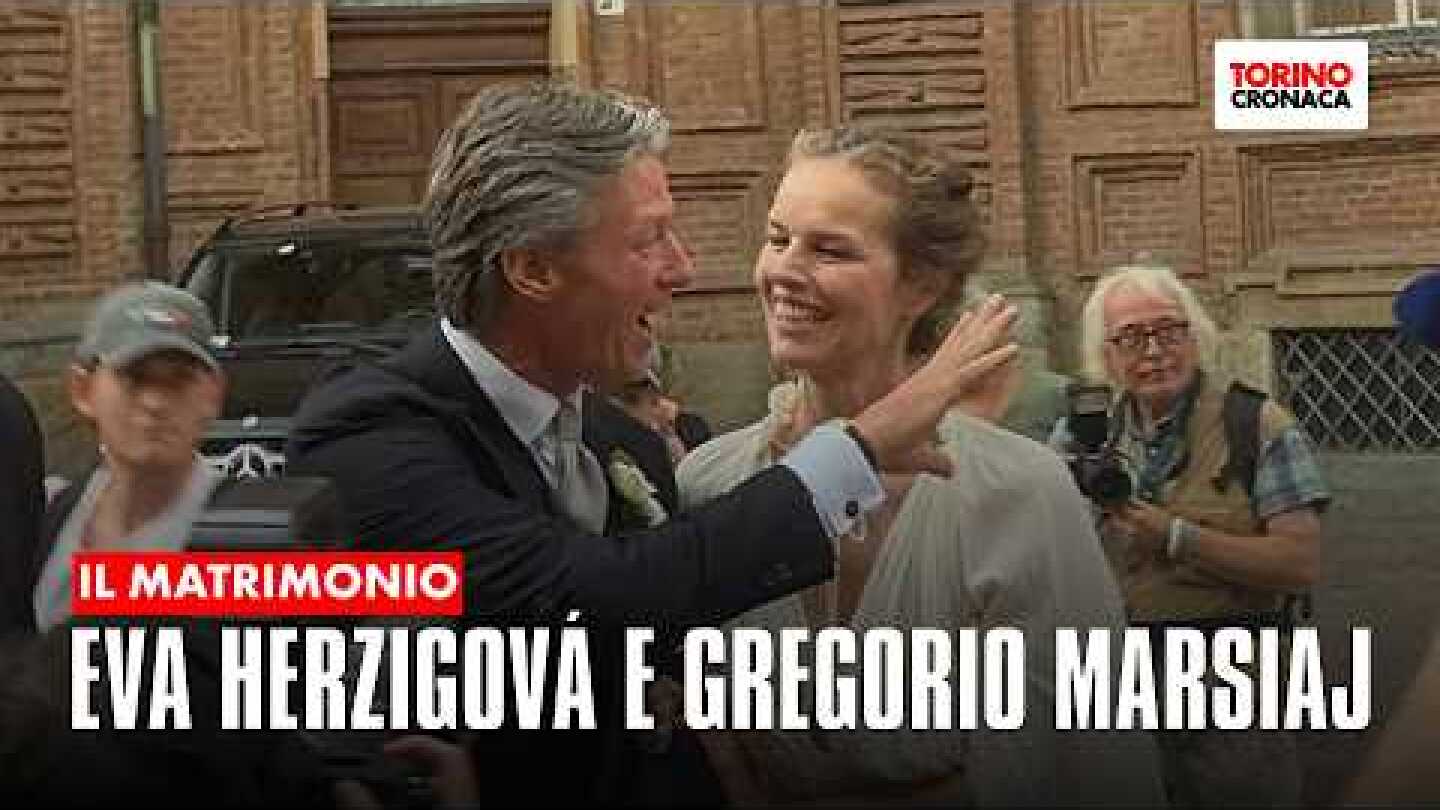 Eva Herzigová e Gregorio Marsiaj, ecco chi c'era (e chi non si è visto) alle nozze torinesi