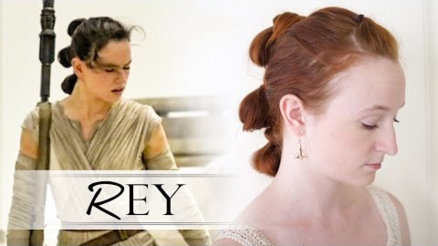 How to do Rey's Hair from Star Wars