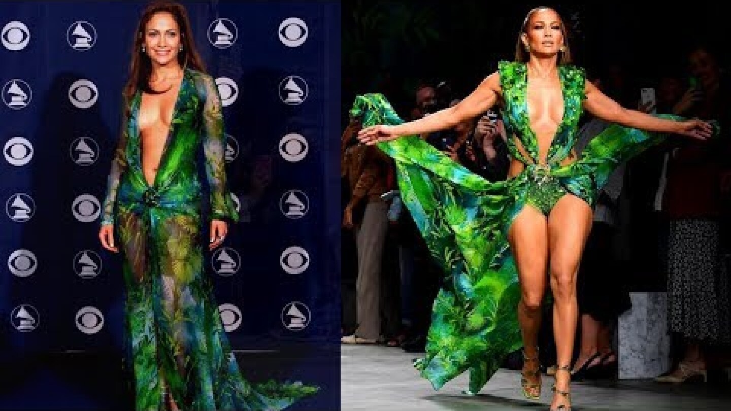 Fashion Moments | The Versace Dress: Then & Now