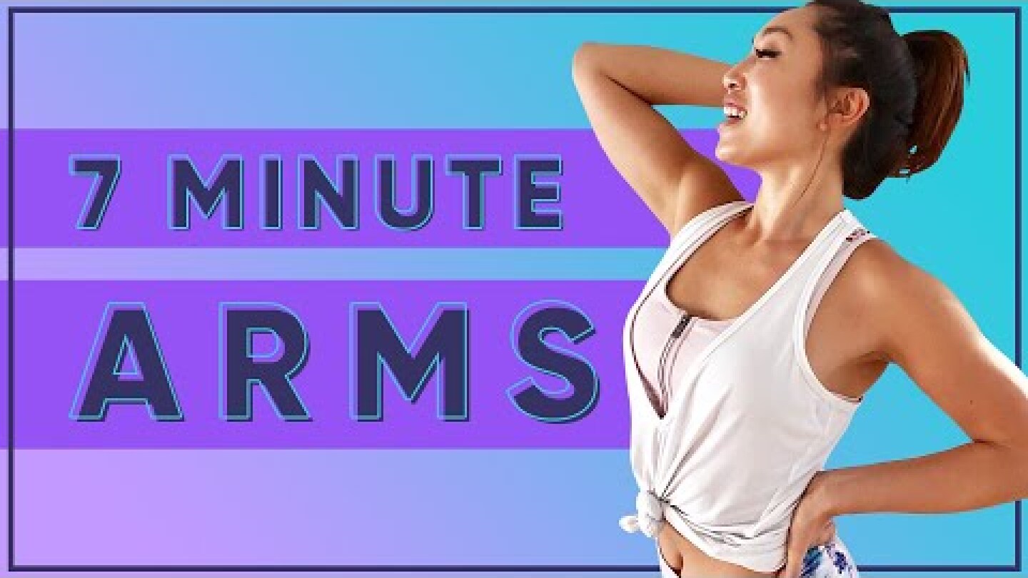 7 Minutes to Fabulous Arms! At Home No Equipment Workout
