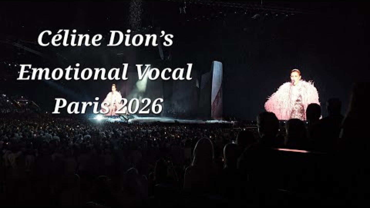Céline Dion’s Most Emotional Vocal Performance | Paris 2026