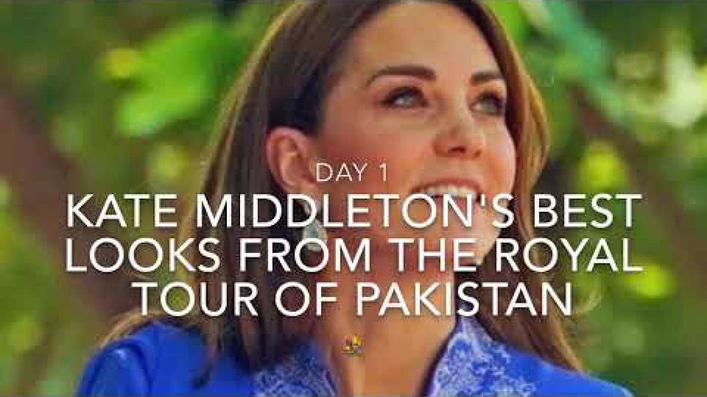 Kate Middleton's Best Looks From The Royal Tour Of Pakistan . Day