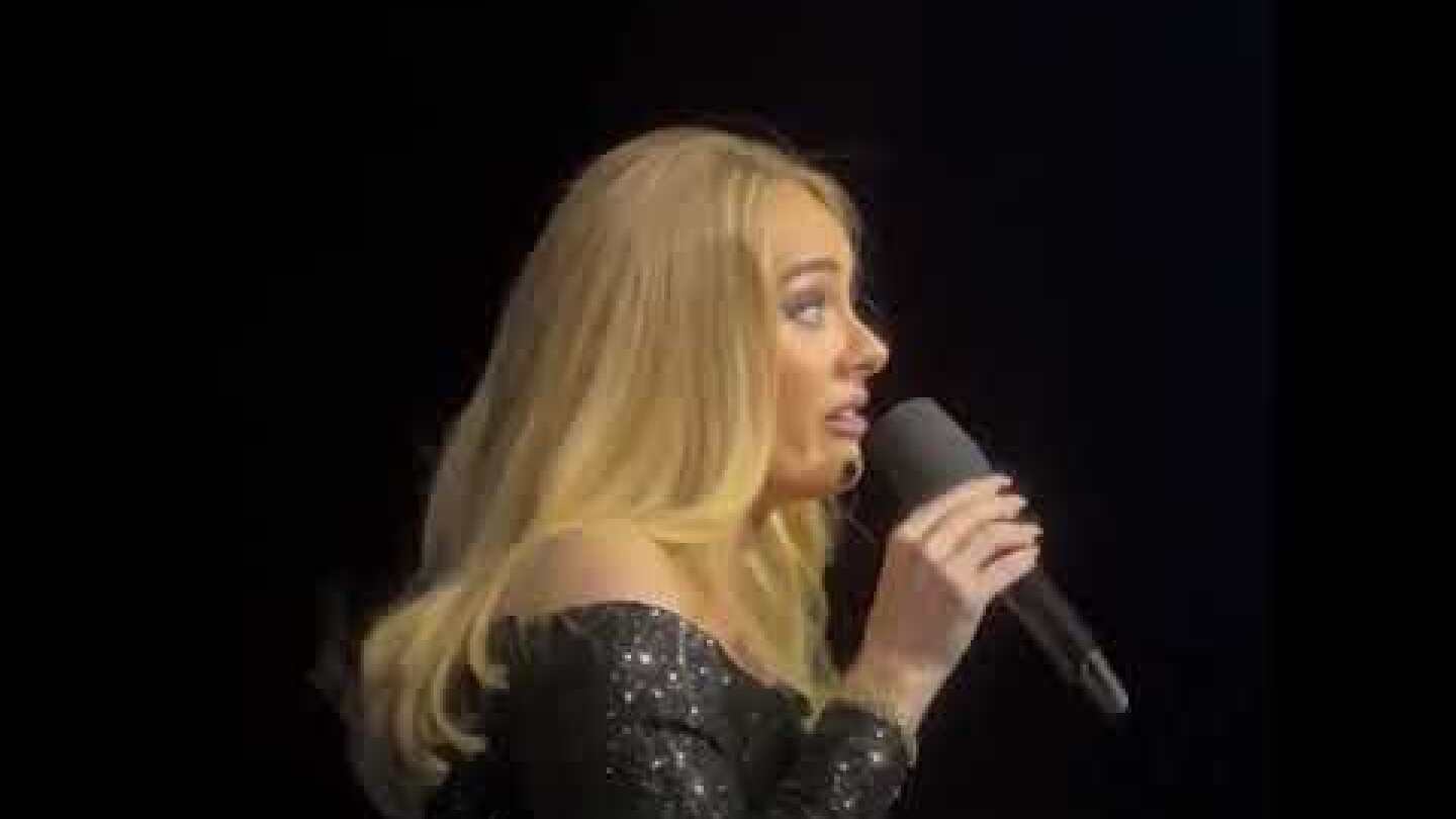 Adele speaks on therapy, divorce, during Las Vegas residency