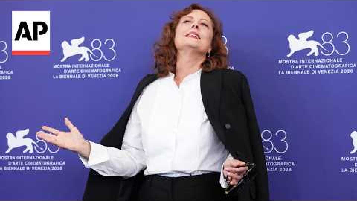 Susan Sarandon says she's lost roles over her support of Palestine