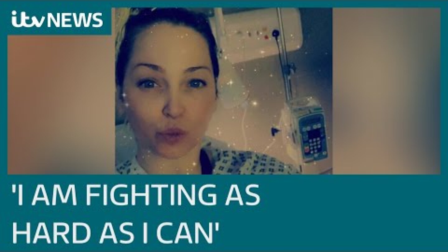 Girls Aloud singer Sarah Harding reveals she has advanced breast cancer | ITV News