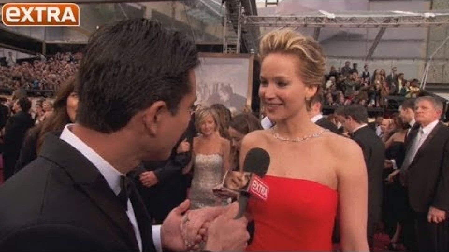 Oscars 2014: Jennifer Lawrence on the Red Carpet