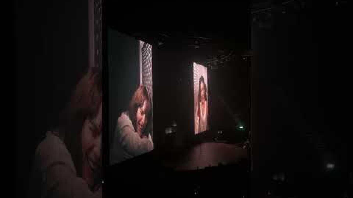 Rosalia in confession with Cara Delevingne LUX TOUR LONDON