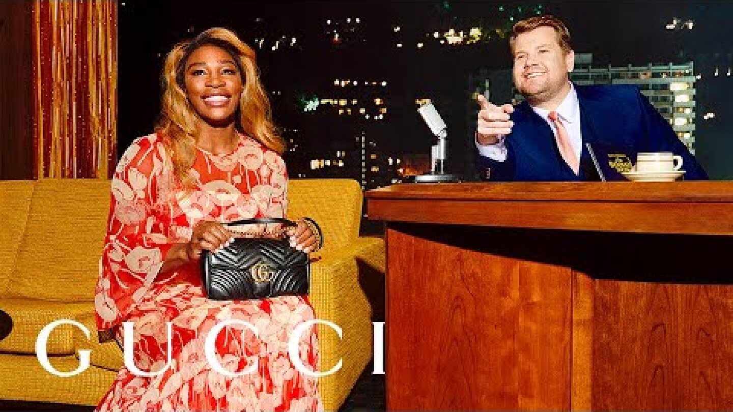 Serena Williams and James Corden on The Beloved Show