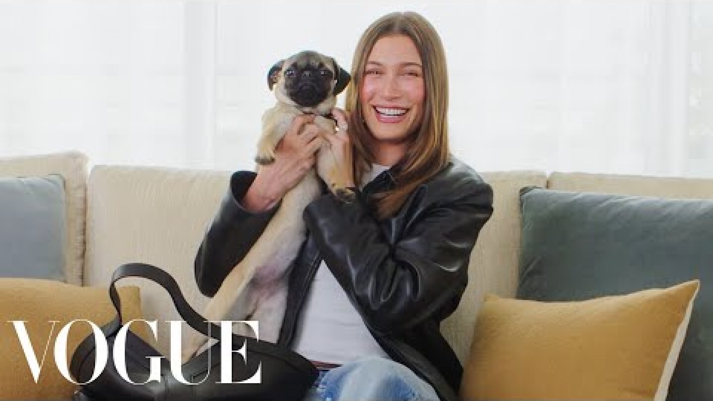 Inside Hailey Bieber’s Saint Laurent Bag | In the Bag? | Vogue