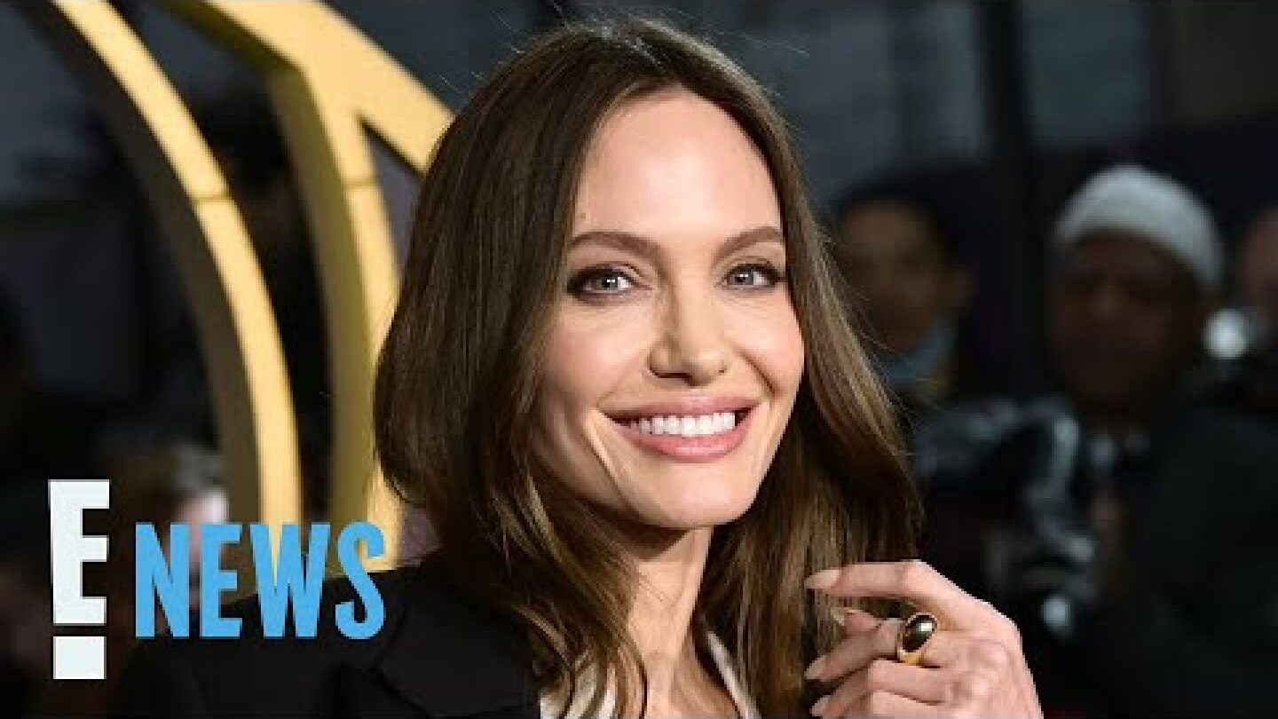 Angelina Jolie Unveils Striking Blonde Bob for Latest Role | E! News