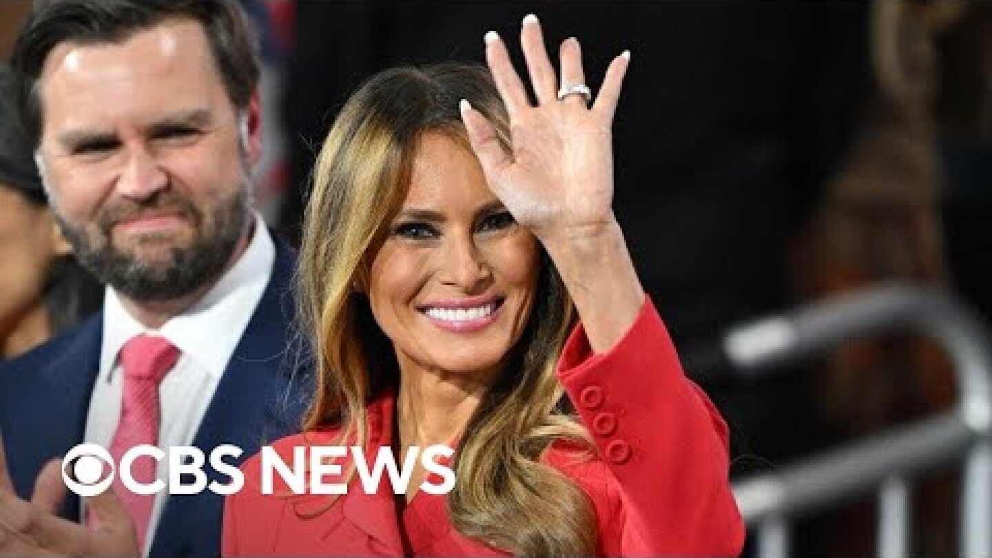 Melania Trump arrives at 2024 Republican National Convention