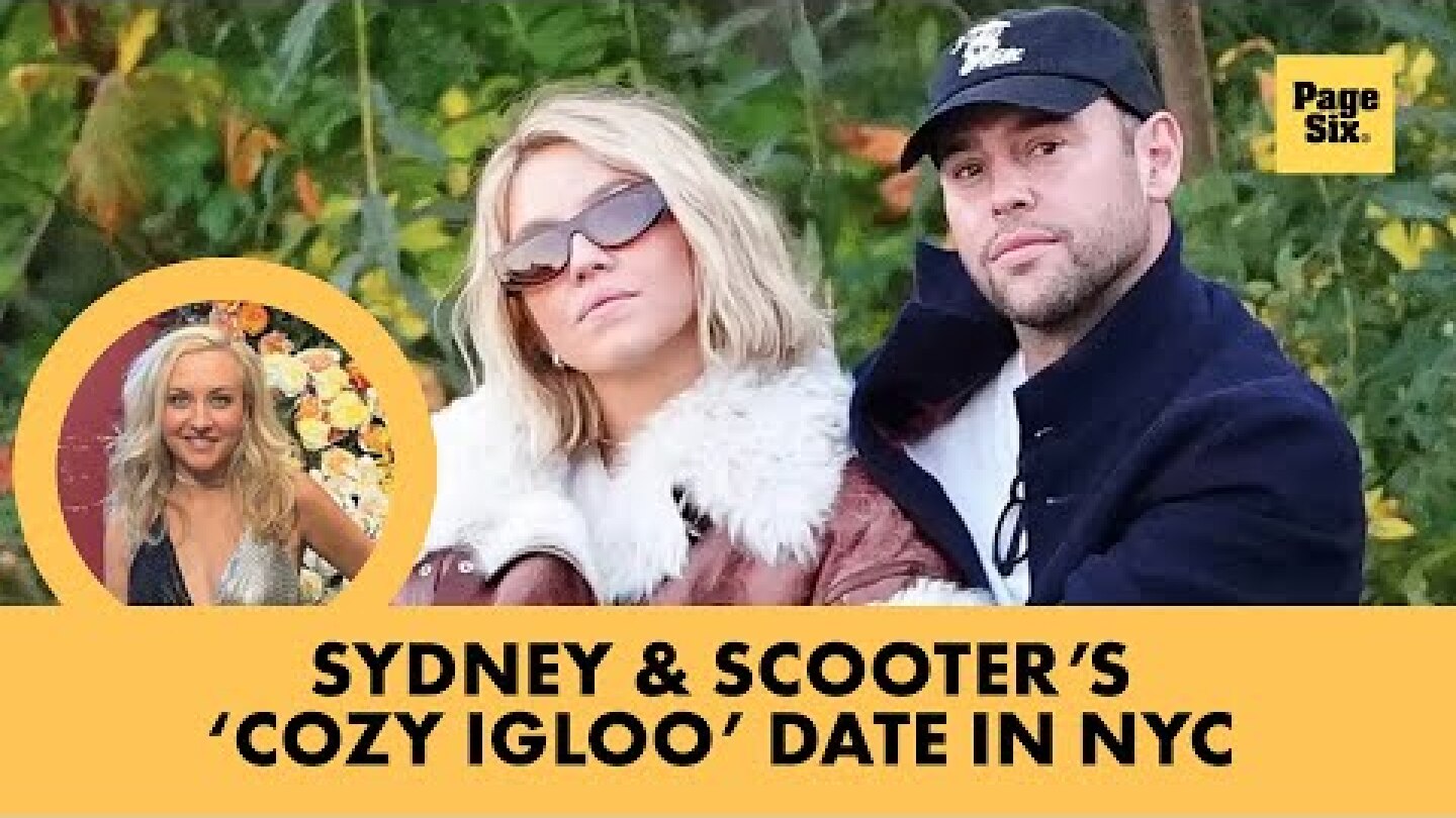 'Christy' star Sydney Sweeney, Scooter Braun on 'cozy igloo' date at NYC ice rink