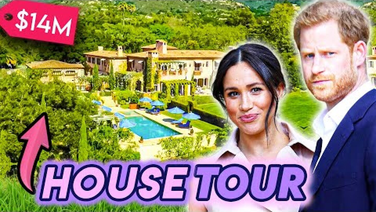 Meghan Markle & Prince Harry | House Tour | $14.65 Million Montecito Estate