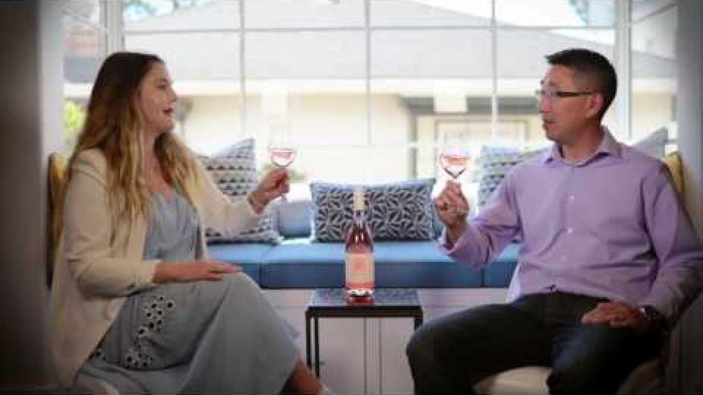 Drew Barrymore on Her First Wine with Kris Kato - Drew's Blend Pinot Noir