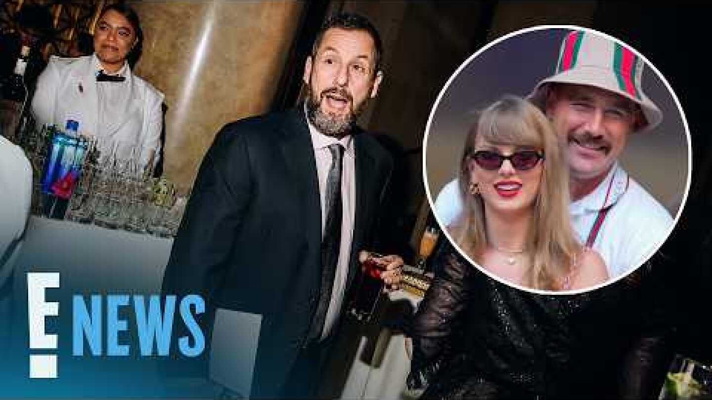 Adam Sandler's Marriage Advice to Taylor Swift & Travis Kelce Revealed | E! News
