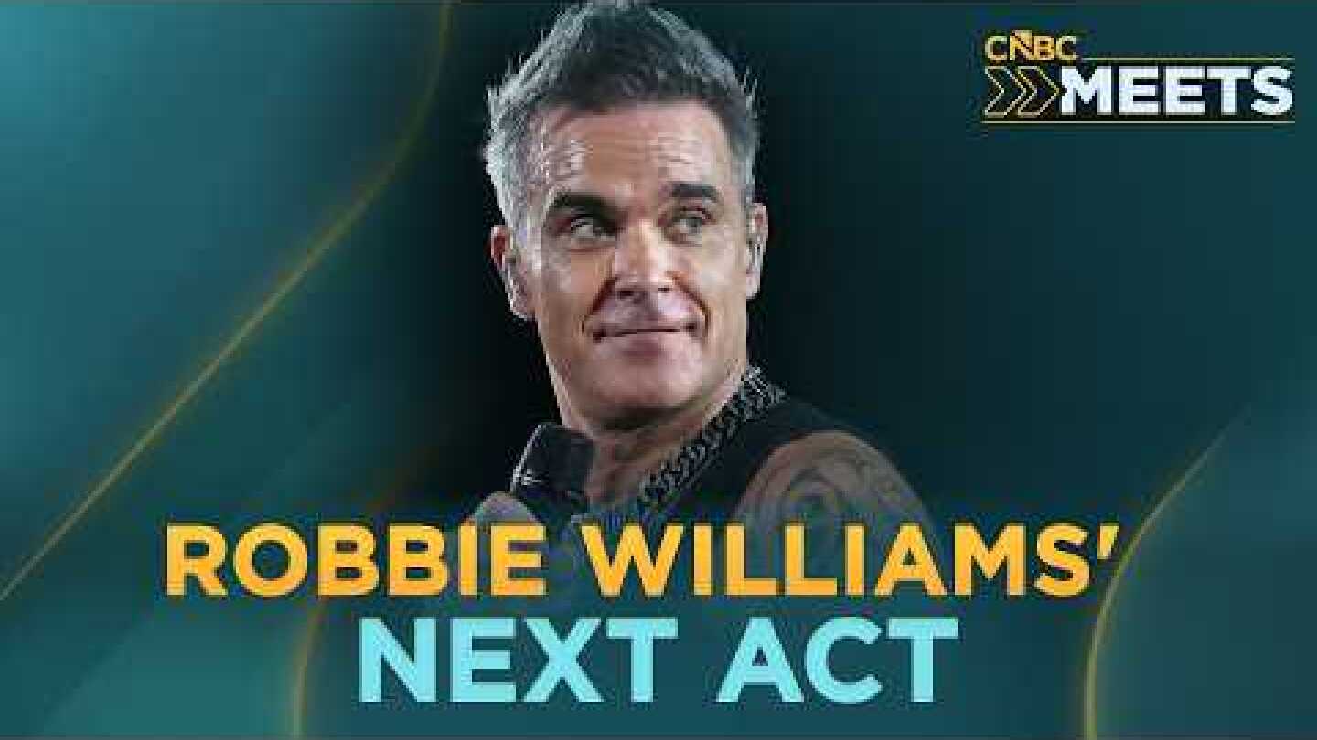 After 30 Years, Robbie Williams Wants Something Bigger