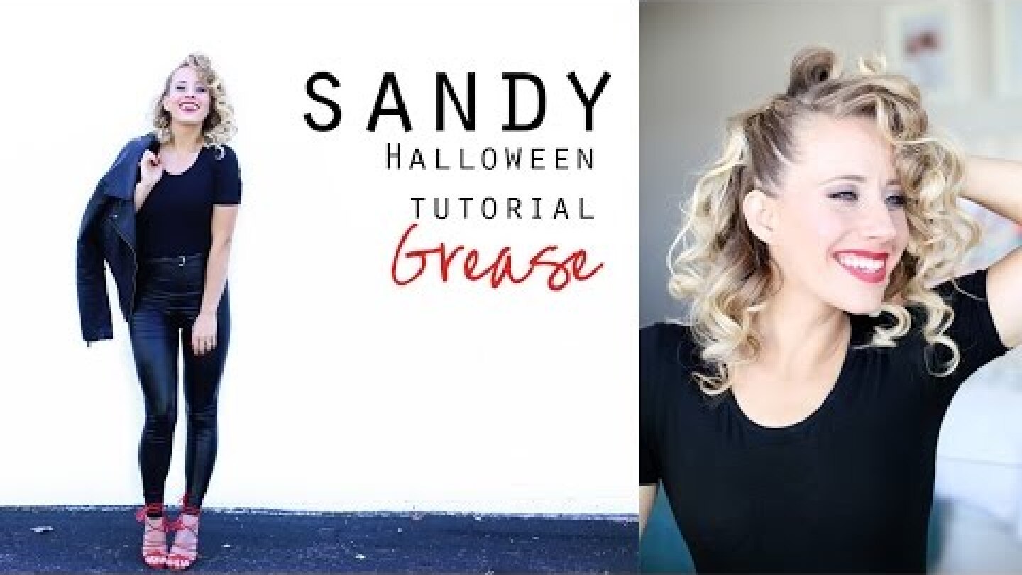 Sandy from Grease | Hair tutorial + costume