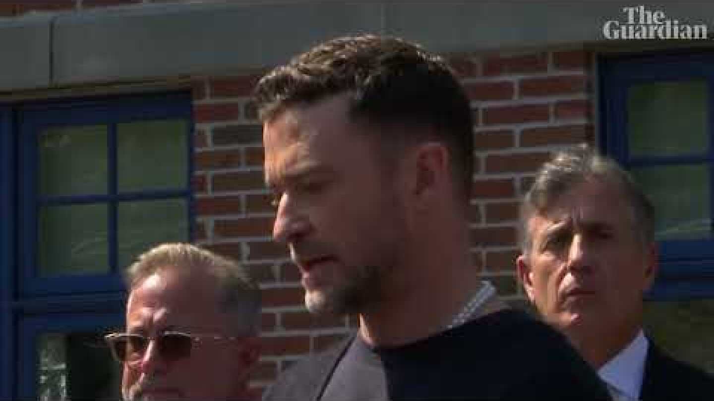 Justin Timberlake pleads guilty to impaired driving in Hamptons