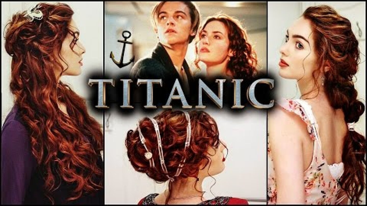 Rose from "Titanic" Hairstyles | Elegant Curls & Updo's