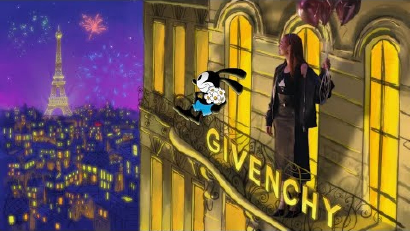 Disney x Givechy ταινία μικρού μήκους με τον Oswald the Lucky Rabbit
