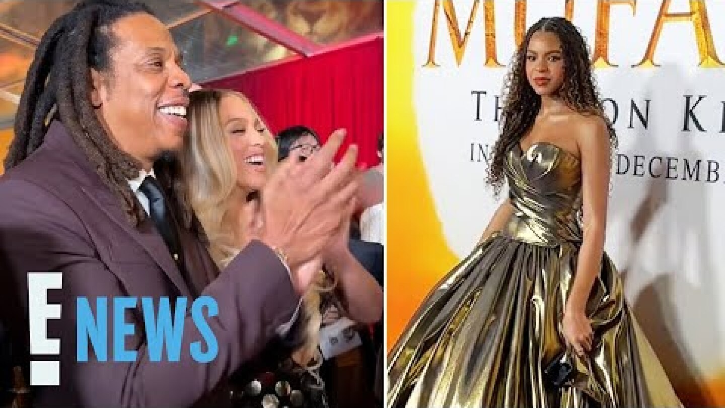 Beyoncé & Jay-Z Cheer on Blue Ivy Carter at 'Mufasa' Premiere Amid His Rape Lawsuit | E! News