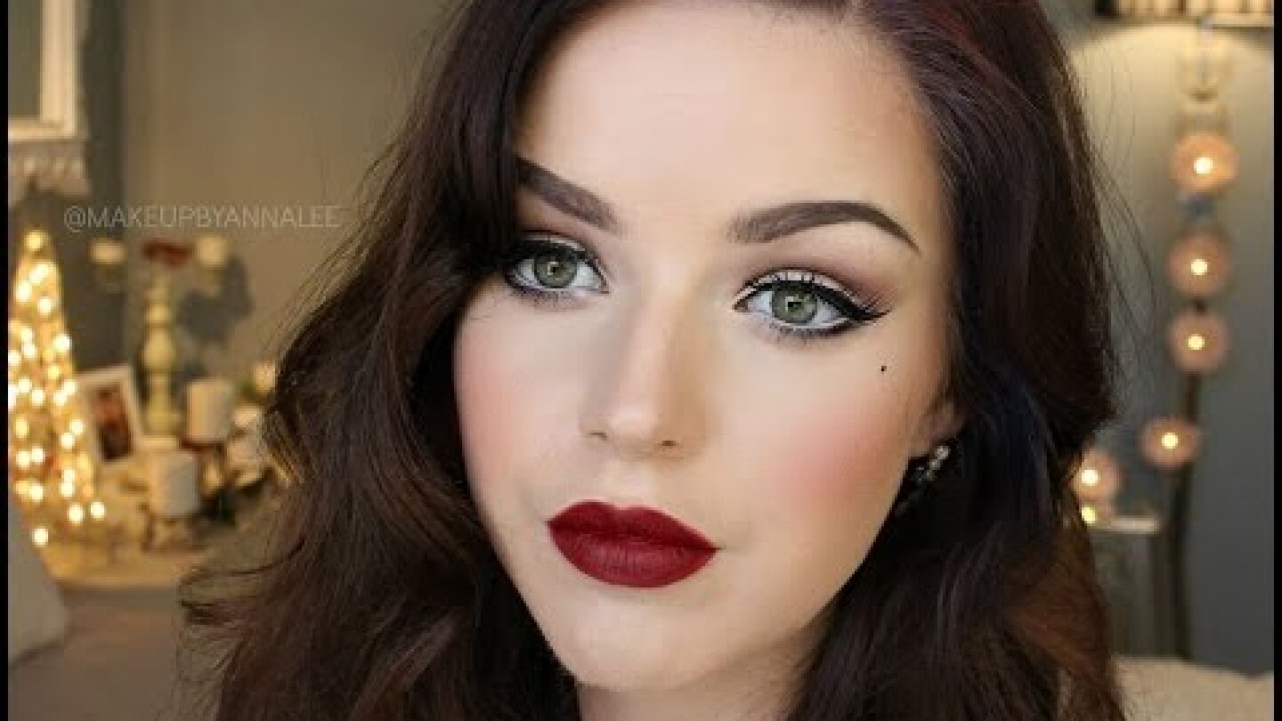 Makeup By Annalee || Old Hollywood 'Glamour' Makeup Tutorial