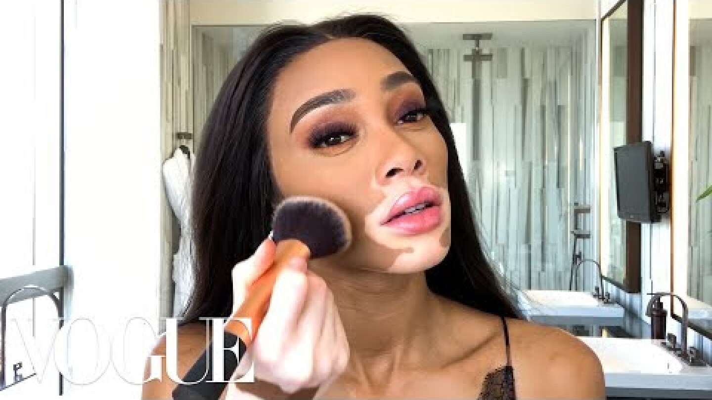 Winnie Harlow's Afterparty Beauty Look — Just in Time for Fashion Week | Beauty Secrets | Vogue