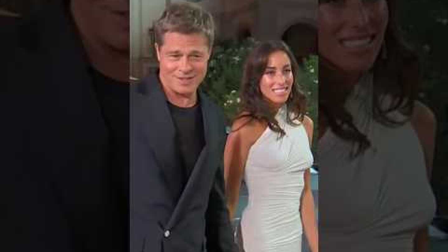 Brad Pitt makes it official taking Ines de Ramon as his date to Venice!