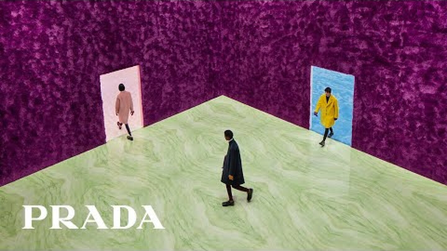 Prada Fall/Winter 21 Menswear Collection - conversation with Miuccia Prada and Raf Simons to follow