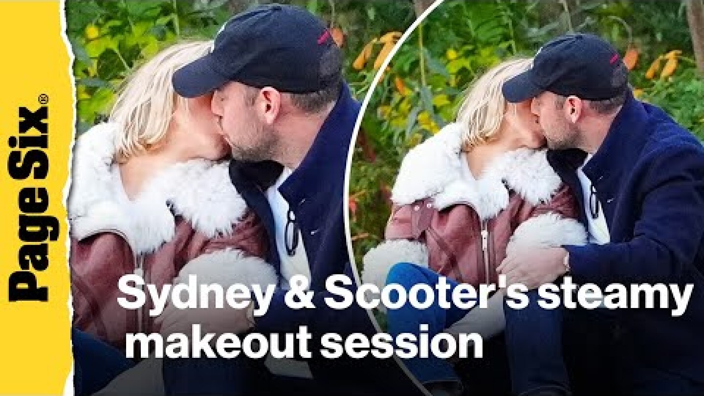 Sydney Sweeney and Scooter Braun heat up Central Park with steamy makeout session