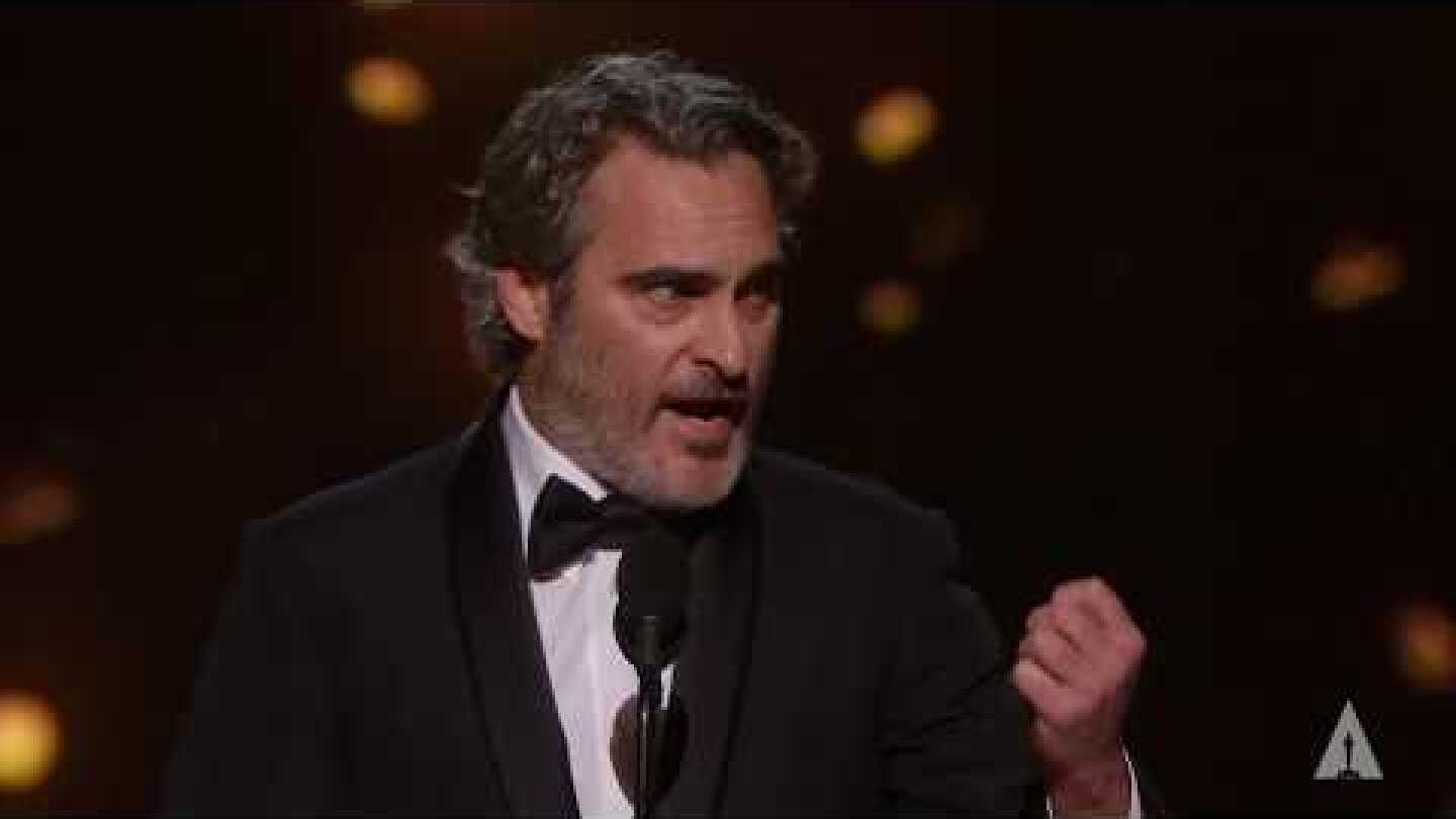 Joaquin Phoenix wins Best Actor | 92nd Oscars (2020)