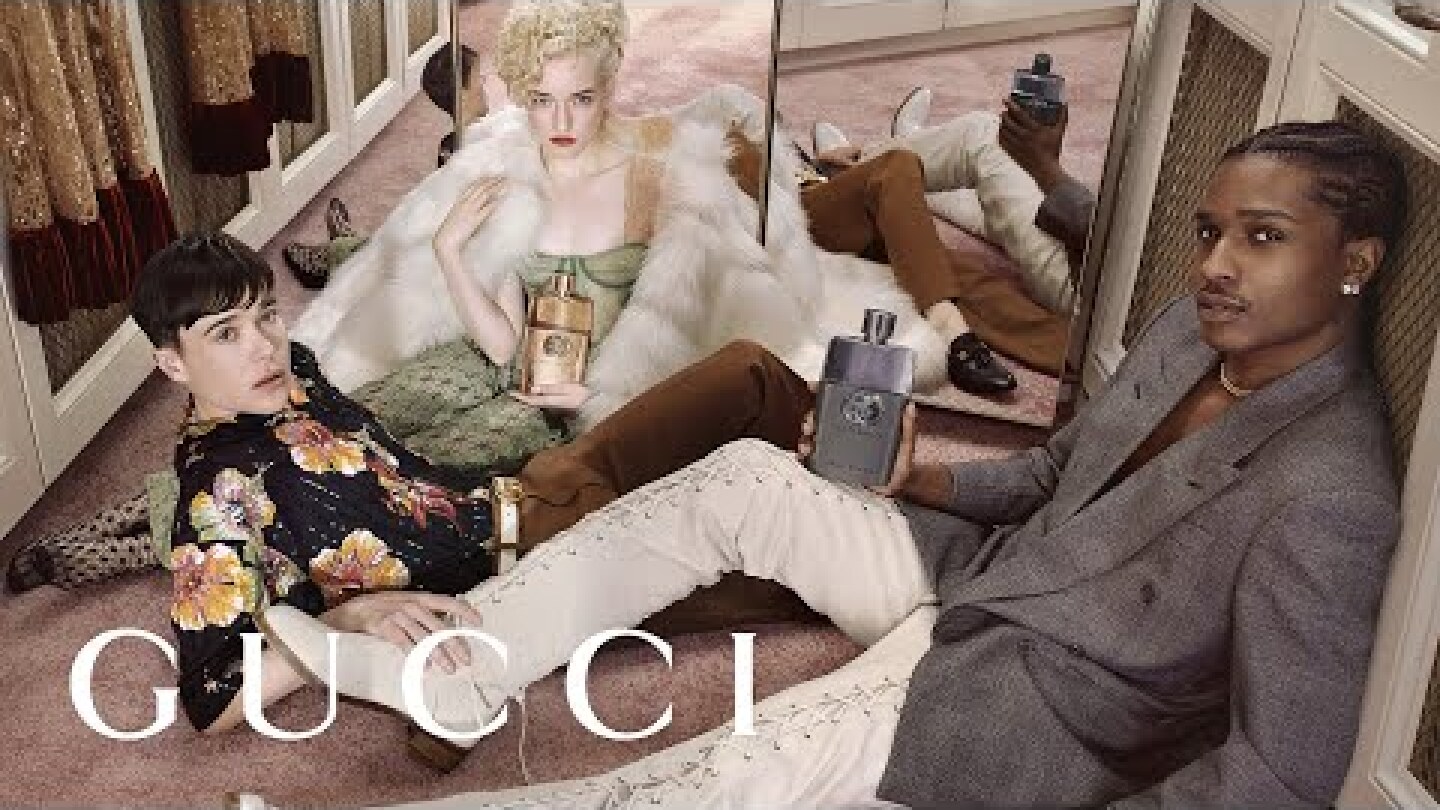 The New Gucci Guilty Campaign with Elliot Page, Julia Garner and A$AP Rocky