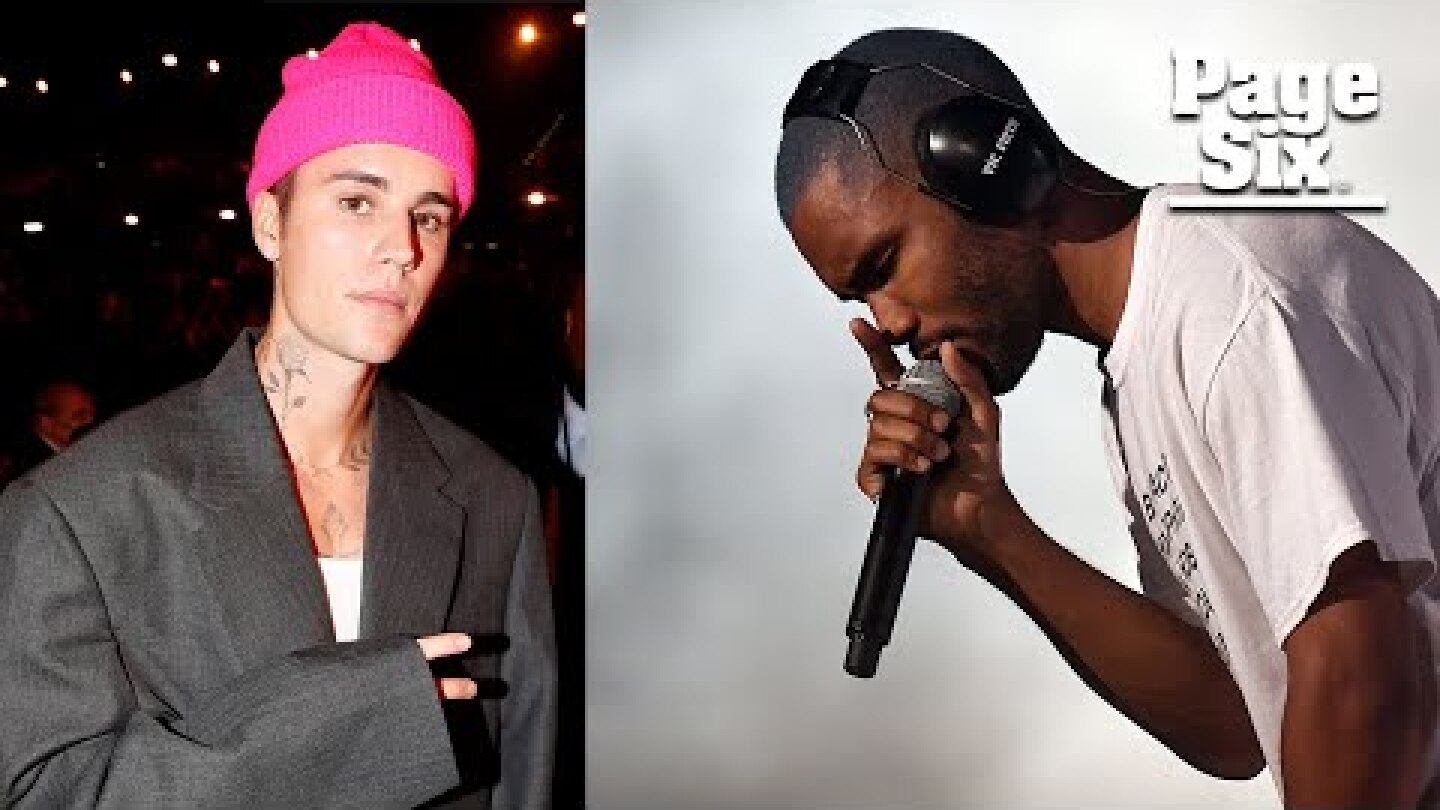 Justin Bieber appears to fall asleep during Frank Ocean Coachella set that he praised | Page Six