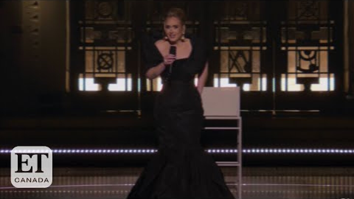 Adele Gets Emotional Performing For Son
