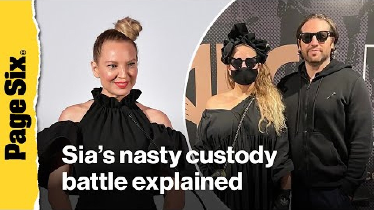 Sia’s nasty custody battle explained — drugs, child porn and more shocking allegations