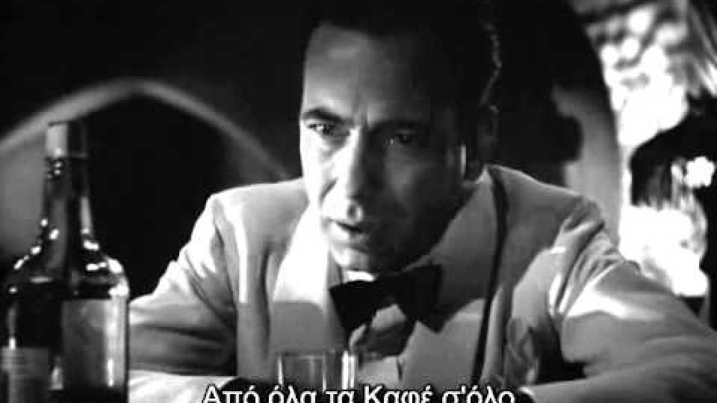 Casablanca (one of the best scenes)