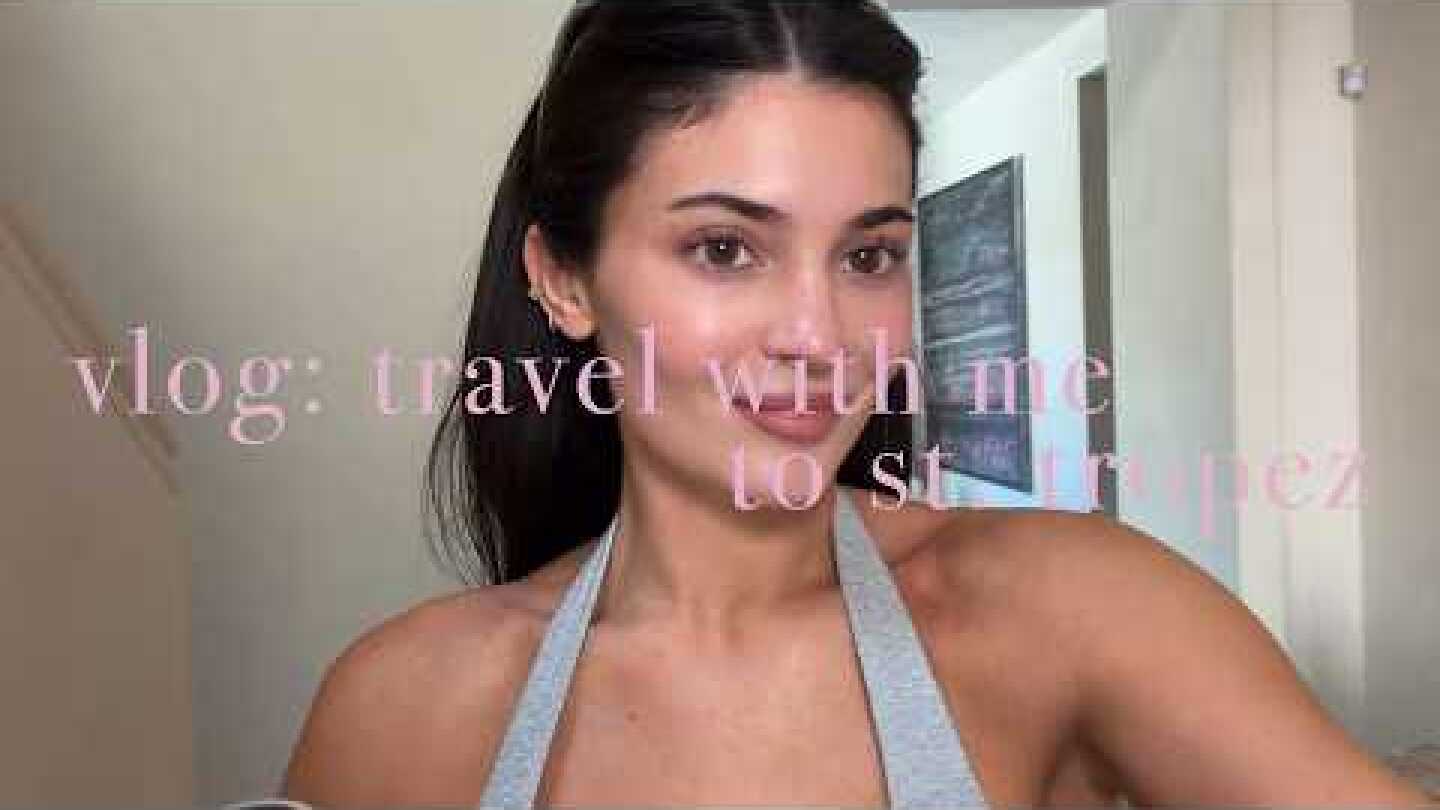 vlog: travel with me to st. tropez