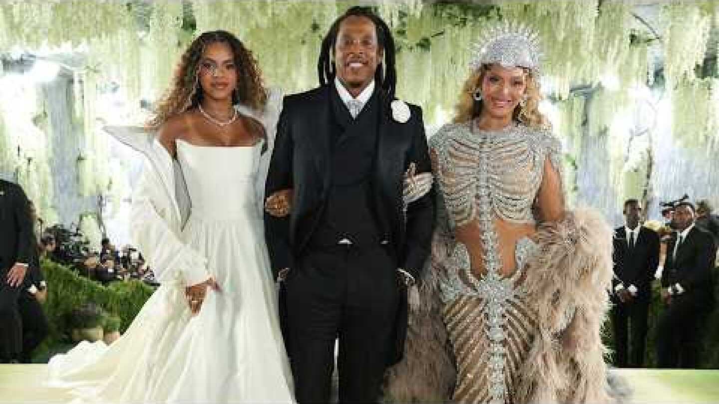 Beyoncé Makes FIERCE Met Gala Return with JAY-Z & Blue Ivy
