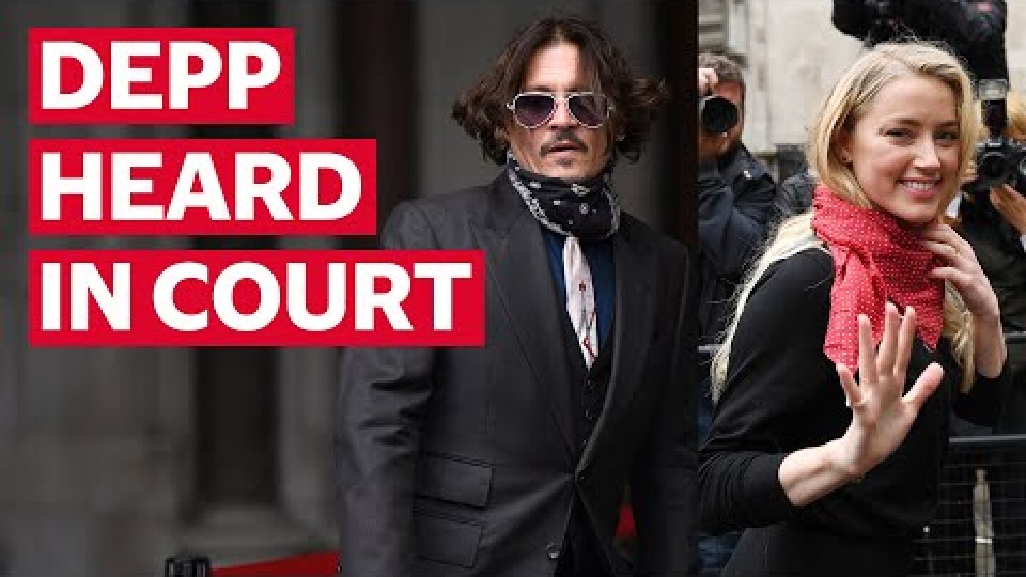 Johnny Depp and Amber Heard back in court for day two of trial over 'wife beater' article