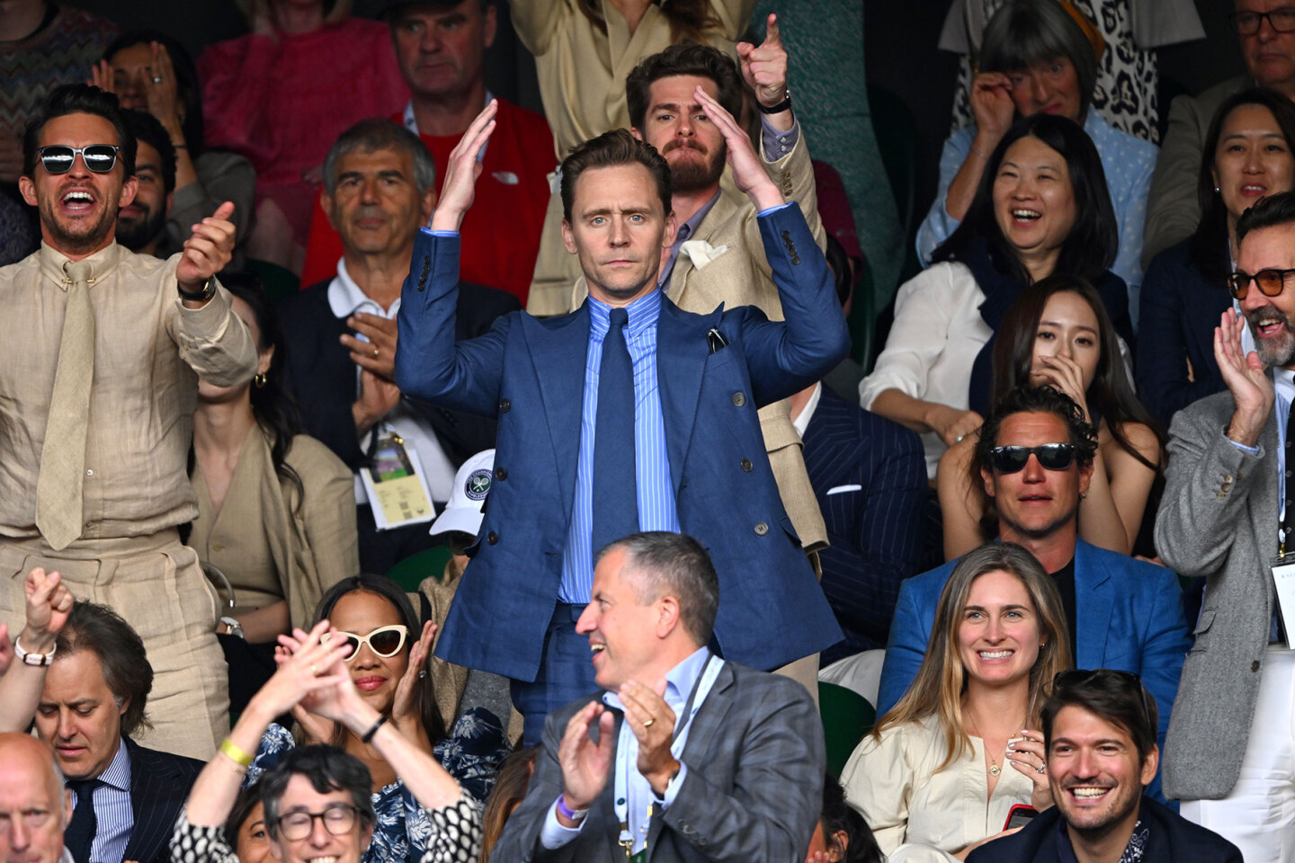 Tom Hiddleston στο Wimbledon 2023