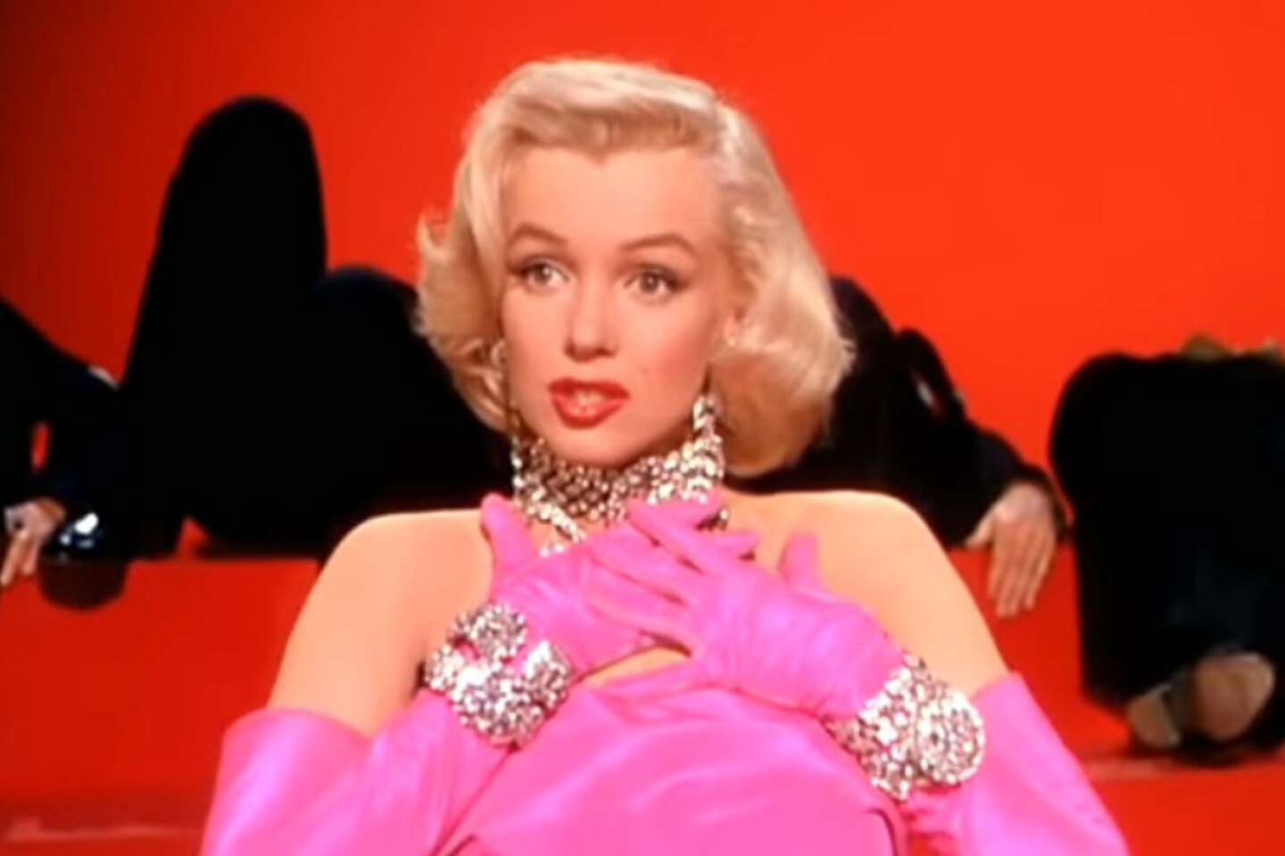 Η Marilyn Monroe στην ταινία Gentlemen Prefer Blondes 