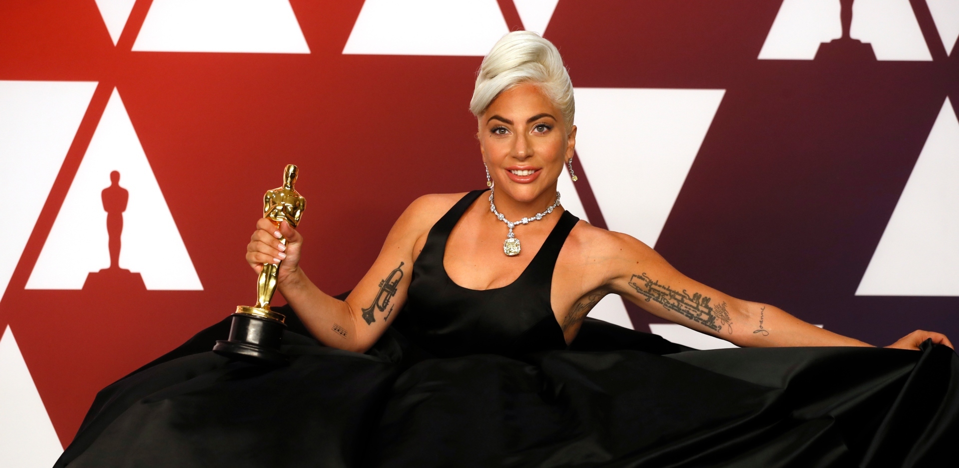 Η Lady Gaga στα Όσκαρ του 2019 με Tiffany & Co 128,4 καρατίων