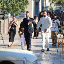 Ο Simon Porte Jacquemus και ο Marco Maestri στο γάμο τους